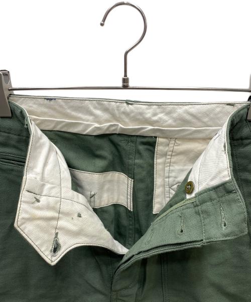 Engineered Garments（エンジニアド ガーメンツ）Engineered Garments (エンジニアド ガーメンツ) BEAMS PLUS (ビームスプラス) ベイカーパンツ グリーン サイズ:SIZE 34の古着・服飾アイテム