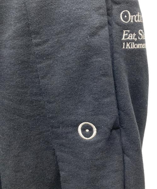 SHINYA KOZUKA（シンヤコズカ）SHINYA KOZUKA (シンヤコズカ) Ordinary Home Baggy スウェットパンツ ブラック×ベージュ サイズ:Ｍの古着・服飾アイテム