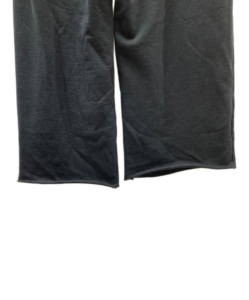 SHINYA KOZUKA（シンヤコズカ）SHINYA KOZUKA (シンヤコズカ) Ordinary Home Baggy スウェットパンツ ブラック×ベージュ サイズ:Ｍの古着・服飾アイテム