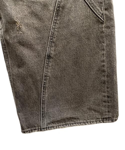 BEAMS（ビームス）BEAMS (ビームス) future archive (フューチャー アーカイブ) スイッチデニムパンツ ブラック サイズ:SIZE Lの古着・服飾アイテム