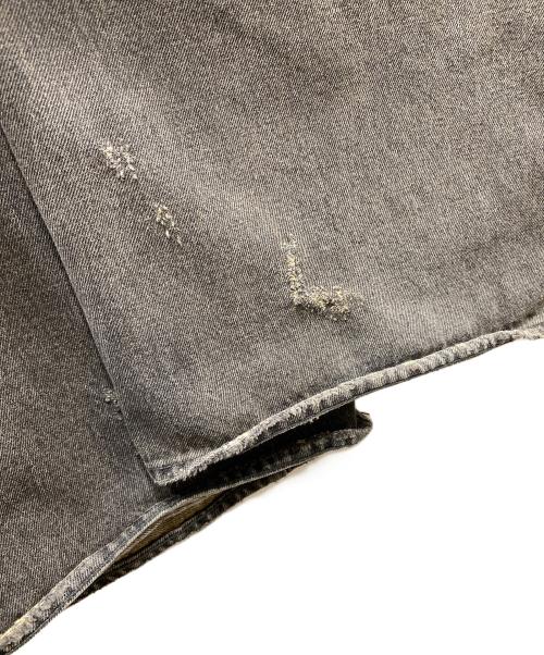 BEAMS（ビームス）BEAMS (ビームス) future archive (フューチャー アーカイブ) スイッチデニムパンツ ブラック サイズ:SIZE Lの古着・服飾アイテム