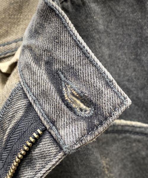 BEAMS（ビームス）BEAMS (ビームス) future archive (フューチャー アーカイブ) スイッチデニムパンツ ブラック サイズ:SIZE Lの古着・服飾アイテム