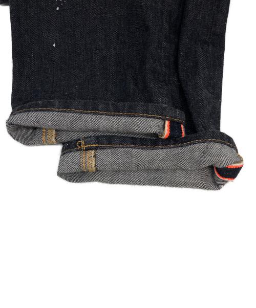 DSQUARED2（ディースクエアード）DSQUARED2 (ディースクエアード) ペイントスキニーデニムパンツ ブラック サイズ:SIZE 42の古着・服飾アイテム