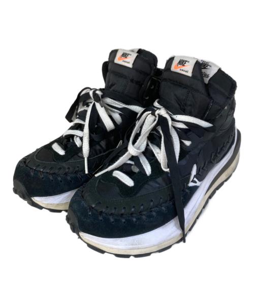 NIKE（ナイキ）NIKE (ナイキ) sacai (サカイ) Jean Paul GAULTIER (ジャンポールゴルチェ) ハイカットスニーカー ブラック サイズ:27.5㎝の古着・服飾アイテム
