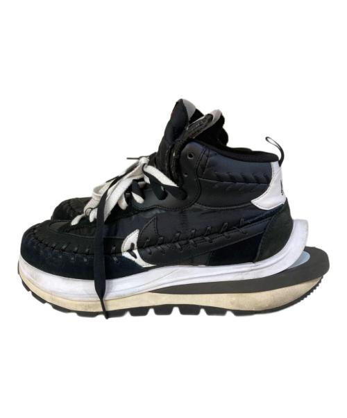 NIKE（ナイキ）NIKE (ナイキ) sacai (サカイ) Jean Paul GAULTIER (ジャンポールゴルチェ) ハイカットスニーカー ブラック サイズ:27.5㎝の古着・服飾アイテム