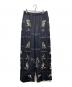 TODAYFUL（トゥデイフル）の古着「Embroidery Patchwork Trousers エンブロイダリーパッチワークトラウザーズ」｜ブラック