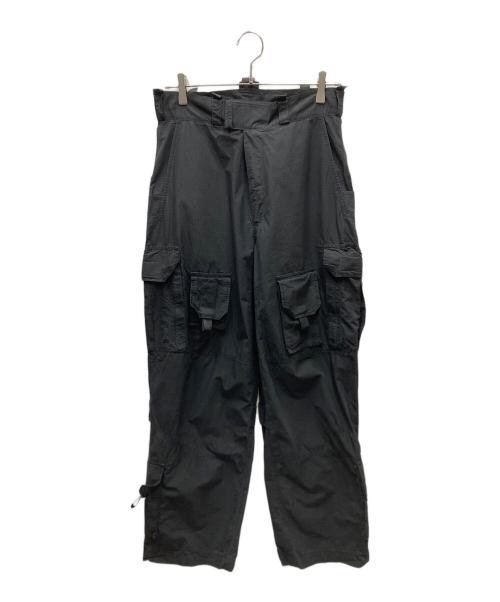 N.HOOLYWOOD（エヌ ハリウッド）N.HOOLYWOOD (エヌ ハリウッド) COMBAT TROUSERS カーゴパンツ ブラック サイズ:SIZE Mの古着・服飾アイテム