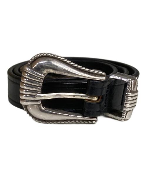 TORY LEATHER（トリーレザー）TORY LEATHER (トリーレザー) ウエスタンレザーベルト ブラック サイズ:30の古着・服飾アイテム