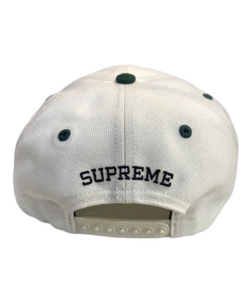 SUPREME（シュプリーム）SUPREME (シュプリーム) Pledge Allegiance 6-Panel キャップ ホワイト×グリーンの古着・服飾アイテム