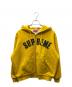SUPREME（シュプリーム）の古着「Arc Thermal Lined Zip Up Hooded Sweatshirt/ロゴジップパーカー」｜イエロー