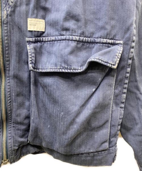 UNDERCOVERISM（アンダーカバーイズム）UNDERCOVERISM (アンダーカバーイズム) カーゴジップブルゾン ネイビー サイズ:4の古着・服飾アイテム
