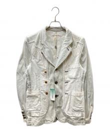 COMME des GARCONS SHIRT（コムデギャルソンシャツ）の古着「デニムテーラードジャケット」｜アイボリー