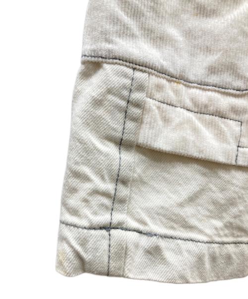 COMME des GARCONS SHIRT（コムデギャルソンシャツ）COMME des GARCONS SHIRT (コムデギャルソンシャツ) デニムテーラードジャケット アイボリー サイズ:Lの古着・服飾アイテム