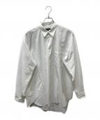 COMME des GARCONS HOMME PLUSコムデギャルソンオムプリュス）の古着「再構築 長袖シャツ」｜ホワイト