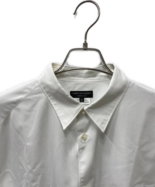 COMME des GARCONS HOMME PLUS（コムデギャルソンオムプリュス）COMME des GARCONS HOMME PLUS (コムデギャルソンオムプリュス) 再構築 長袖シャツ ホワイト サイズ:Ｍの古着・服飾アイテム