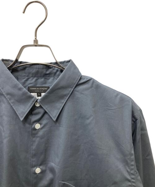 COMME des GARCONS HOMME PLUS（コムデギャルソンオムプリュス）COMME des GARCONS HOMME PLUS (コムデギャルソンオムプリュス) コットンシャツ グレー サイズ:Lの古着・服飾アイテム