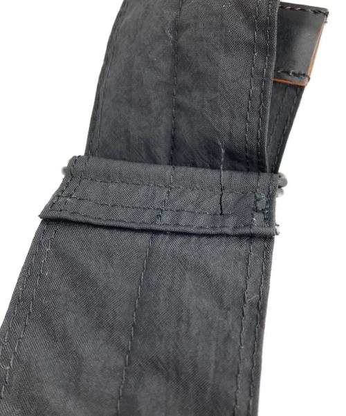 texnh（テクネ）texnh (テクネ) NEWSPAPER WASHER-NY メッセンジャーバッグ ブラックの古着・服飾アイテム