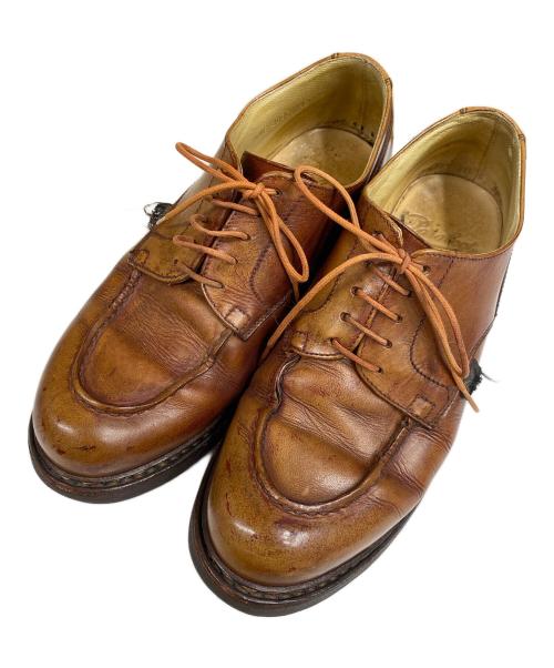 PARABOOT（パラブーツ）PARABOOT (パラブーツ) CHAMBORD Uチップシューズ ブラウン サイズ:SIZE 6 1/2Fの古着・服飾アイテム