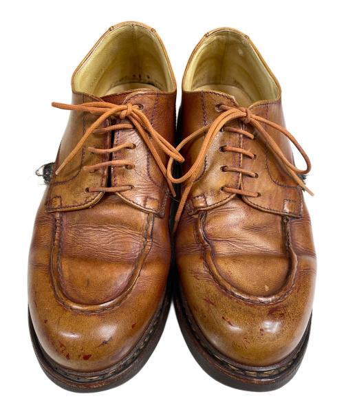 PARABOOT（パラブーツ）PARABOOT (パラブーツ) CHAMBORD Uチップシューズ ブラウン サイズ:SIZE 6 1/2Fの古着・服飾アイテム