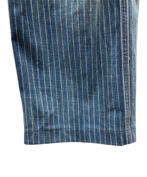RRL（ダブルアールエル）RRL (ダブルアールエル) ウォバッシュ デニムパンツ ブルー サイズ:SIZE 34の古着・服飾アイテム
