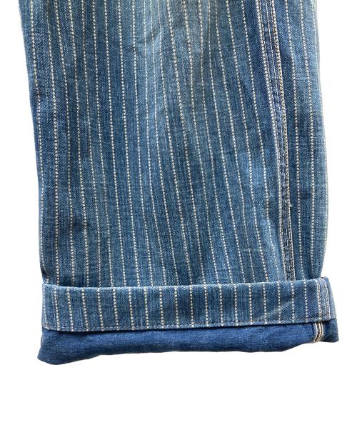 RRL（ダブルアールエル）RRL (ダブルアールエル) ウォバッシュ デニムパンツ ブルー サイズ:SIZE 34の古着・服飾アイテム