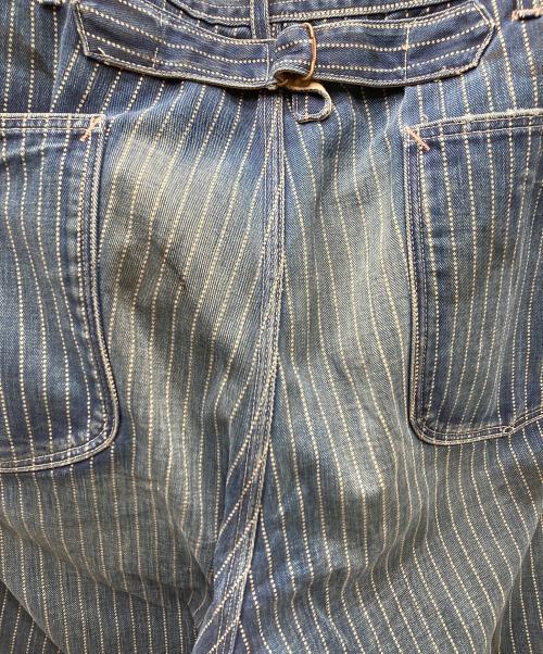 RRL（ダブルアールエル）RRL (ダブルアールエル) ウォバッシュ デニムパンツ ブルー サイズ:SIZE 34の古着・服飾アイテム