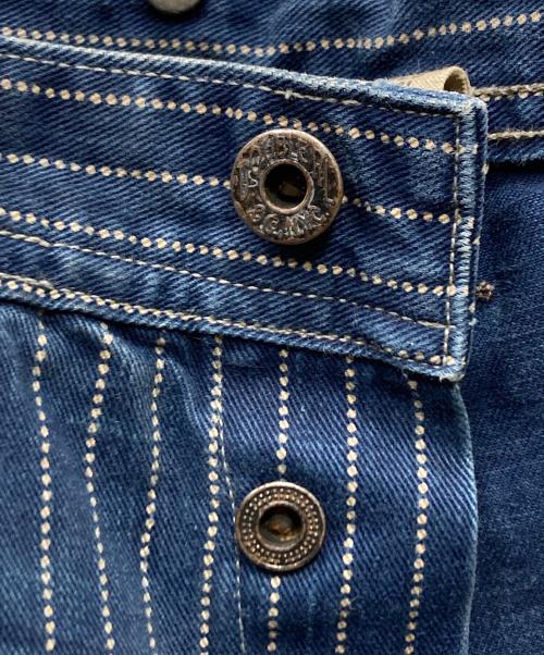 RRL（ダブルアールエル）RRL (ダブルアールエル) ウォバッシュ デニムパンツ ブルー サイズ:SIZE 34の古着・服飾アイテム