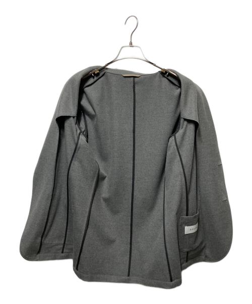 AOURE（アウール）AOURE (アウール) ストレッチウォームジャケット グレー サイズ:Ｌの古着・服飾アイテム