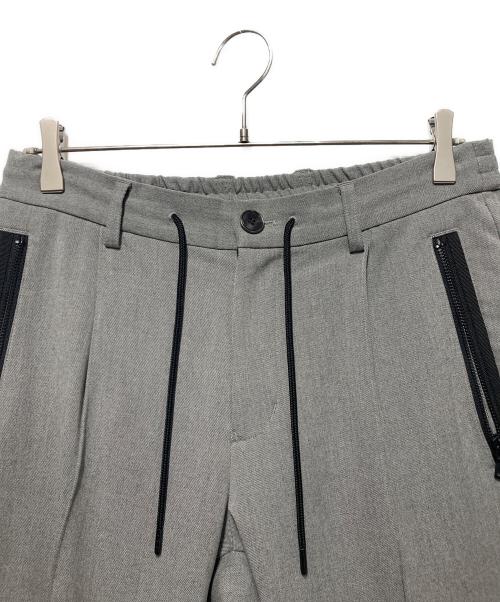 AOURE（アウール）AOURE (アウール) LINATE PANTS グレー サイズ:Ｍの古着・服飾アイテム