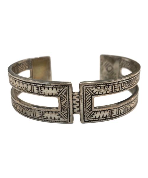 トゥアレグ族（トゥアレグ シルバー）トゥアレグ族 (トゥアレグ シルバー) 925 H型 トゥアレグ バングル シルバー サイズ:なしの古着・服飾アイテム