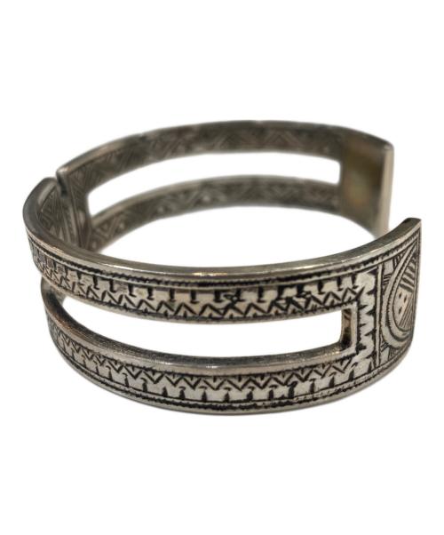 トゥアレグ族（トゥアレグ シルバー）トゥアレグ族 (トゥアレグ シルバー) 925 H型 トゥアレグ バングル シルバー サイズ:なしの古着・服飾アイテム