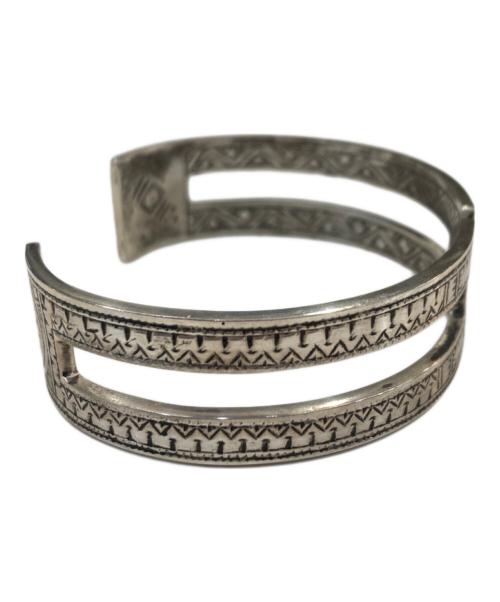 トゥアレグ族（トゥアレグ シルバー）トゥアレグ族 (トゥアレグ シルバー) 925 H型 トゥアレグ バングル シルバー サイズ:なしの古着・服飾アイテム