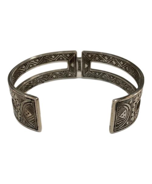 トゥアレグ族（トゥアレグ シルバー）トゥアレグ族 (トゥアレグ シルバー) 925 H型 トゥアレグ バングル シルバー サイズ:なしの古着・服飾アイテム