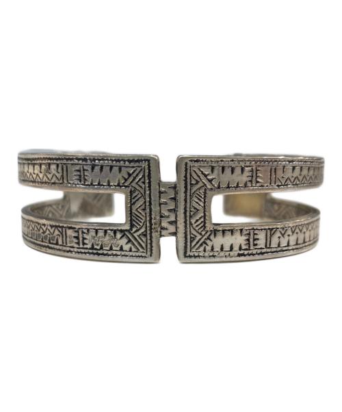 トゥアレグ族（トゥアレグ シルバー）トゥアレグ族 (トゥアレグ シルバー) 925 H型 トゥアレグ バングル シルバー サイズ:なしの古着・服飾アイテム