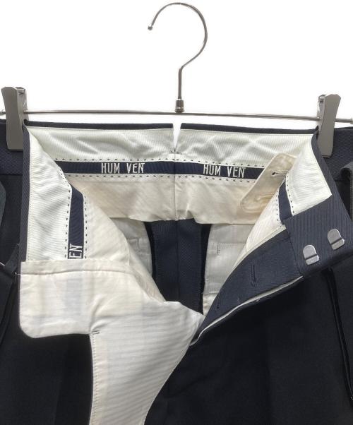 HUM VENT（ヒューベント）HUM VENT (ヒューベント) サスペンダー付き スラックス ブラック サイズ:1の古着・服飾アイテム