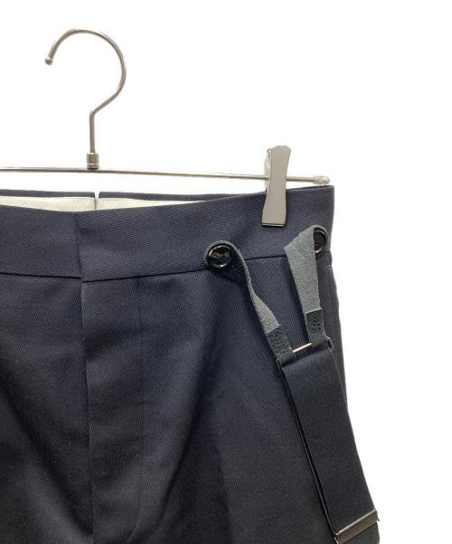 HUM VENT（ヒューベント）HUM VENT (ヒューベント) サスペンダー付き スラックス ブラック サイズ:1の古着・服飾アイテム