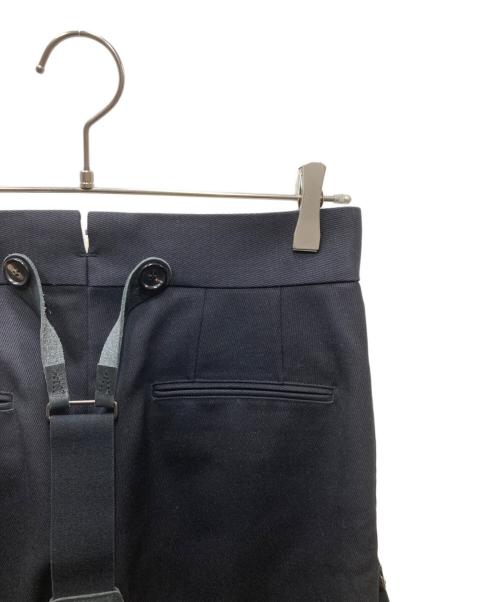 HUM VENT（ヒューベント）HUM VENT (ヒューベント) サスペンダー付き スラックス ブラック サイズ:1の古着・服飾アイテム