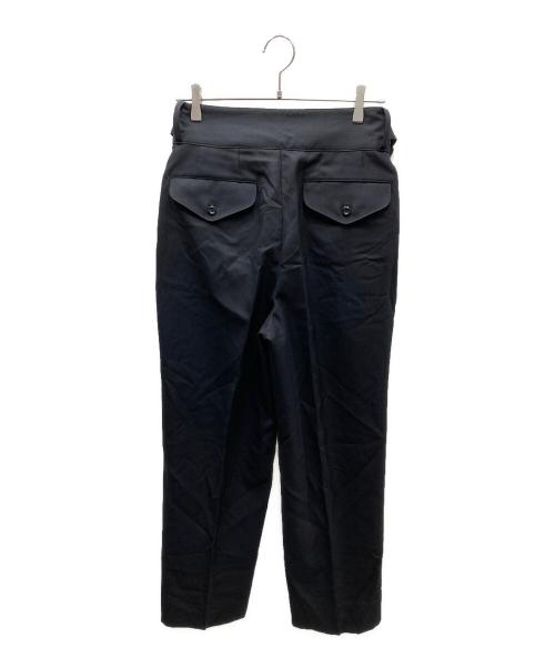 THE RERACS（ザ リラクス）THE RERACS (ザ リラクス) グルカスラックス 24SS-REPT-197-IDSP-J ブラック サイズ:44の古着・服飾アイテム