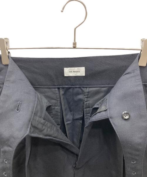 THE RERACS（ザ リラクス）THE RERACS (ザ リラクス) グルカスラックス 24SS-REPT-197-IDSP-J ブラック サイズ:44の古着・服飾アイテム