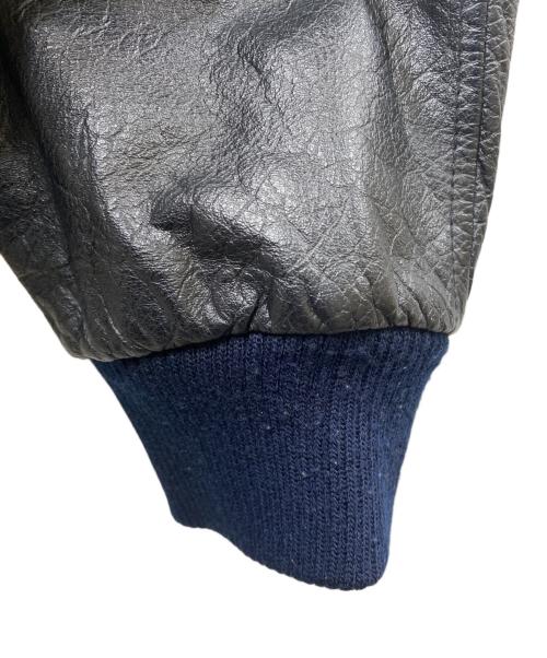 Hard Rock cafe（ハードロックカフェ）Hard Rock cafe (ハードロックカフェ) MAUI 裏地マップレザージャケット ブラック サイズ:Ｍの古着・服飾アイテム