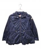 MONCLERモンクレール）の古着「LOTUS ロータス ナイロンフリルジャケット」｜ネイビー