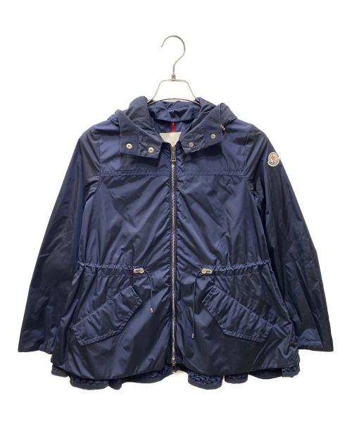 MONCLER（モンクレール）MONCLER (モンクレール) LOTUS ロータス ナイロンフリルジャケット ネイビー サイズ:SIZE 00の古着・服飾アイテム