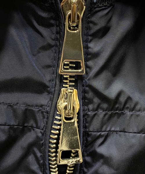 MONCLER（モンクレール）MONCLER (モンクレール) LOTUS ロータス ナイロンフリルジャケット ネイビー サイズ:SIZE 00の古着・服飾アイテム