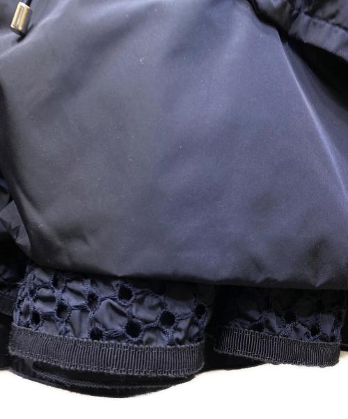 MONCLER（モンクレール）MONCLER (モンクレール) LOTUS ロータス ナイロンフリルジャケット ネイビー サイズ:SIZE 00の古着・服飾アイテム