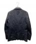 COMME des GARCONS HOMME DEUX (コムデギャルソン オム ドゥ) ポリエステル縮絨加工ジャケット ブラック サイズ:SIZE L：36000円