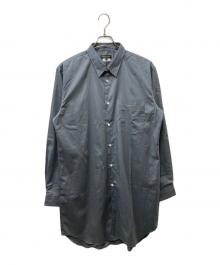 COMME des GARCONS HOMME PLUS（コムデギャルソンオムプリュス）の古着「ロングシャツ」｜グレー