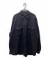 COMOLI（コモリ）の古着「ウールカシミヤ C.P.Oシャツ」｜ブラック