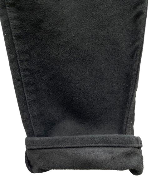 COMOLI（コモリ）COMOLI (コモリ) モールスキンライダーパンツ ブラック サイズ:SIZE 2の古着・服飾アイテム
