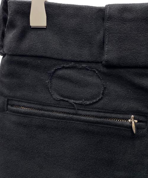 COMOLI（コモリ）COMOLI (コモリ) モールスキンライダーパンツ ブラック サイズ:SIZE 2の古着・服飾アイテム