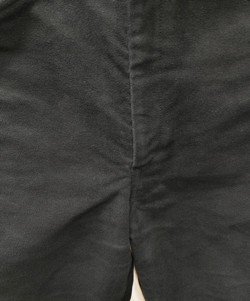 COMOLI（コモリ）COMOLI (コモリ) モールスキンライダーパンツ ブラック サイズ:SIZE 2の古着・服飾アイテム